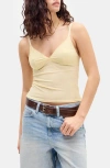 Bdg Urban Outfitters Je T'aime Camisole In Neutral