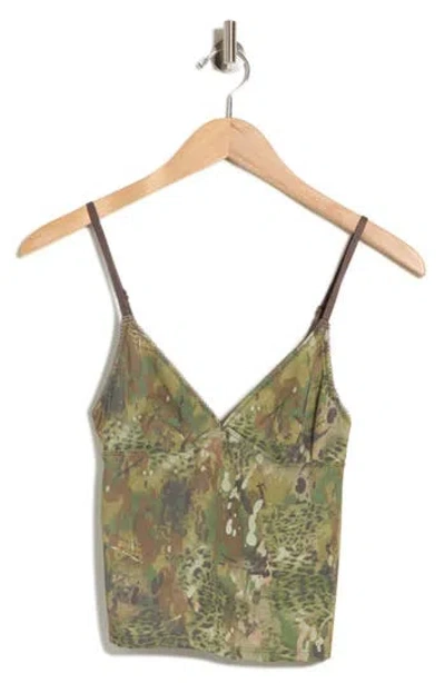 Bdg Urban Outfitters Je T'aime Camisole In Green