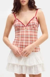 Bdg Urban Outfitters Je T'aime Camisole In Pink
