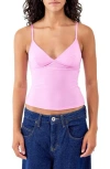 Bdg Urban Outfitters Je T'aime Camisole In Pink