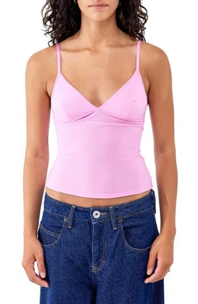 Bdg Urban Outfitters Je T'aime Camisole In Pink