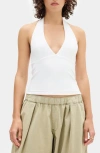 Bdg Urban Outfitters Jersey Halter Top In White