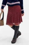 Bdg Urban Outfitters Joni Polka Dot Skirt In Multi