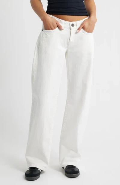 Bdg Urban Outfitters Kayla Aruba Wide Leg Jeans In White