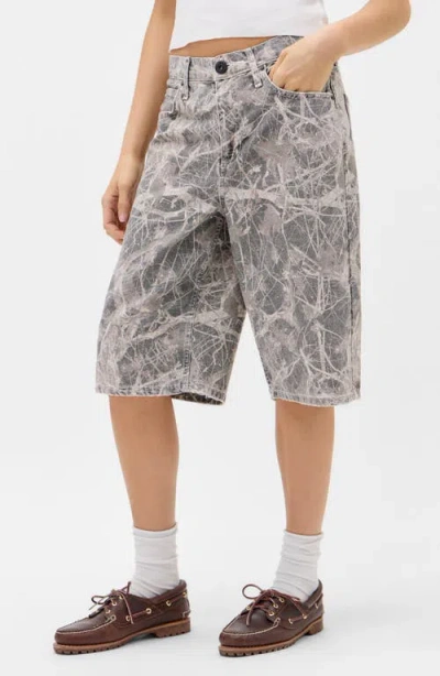 Bdg Urban Outfitters Missouri Camo Low Rise Long Shorts