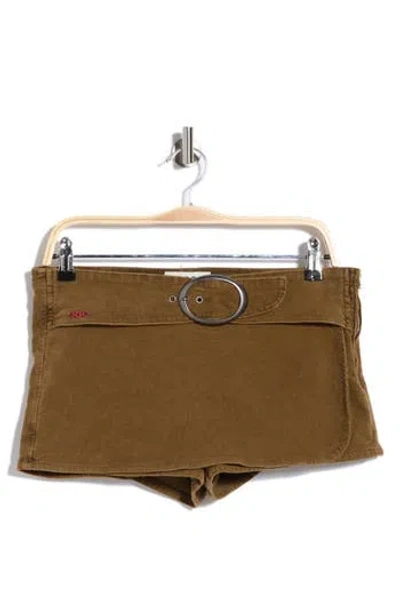Bdg Urban Outfitters Missy Corduroy Skort In Khaki