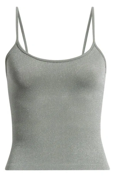 Bdg Urban Outfitters Molly Glitter Cami In Gray