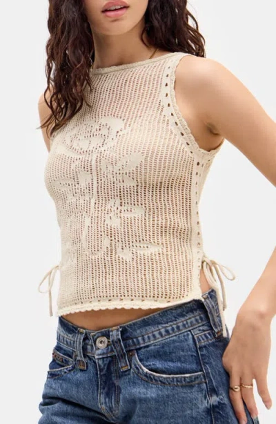 Bdg Urban Outfitters Open Stitch Sleeveless Sweater Vest