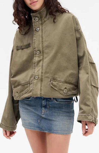 Bdg Urban Outfitters Oversize Canvas Military Jacket