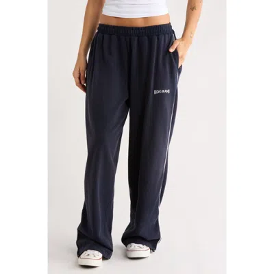 Bdg Urban Outfitters Piped Baggy Joggers In Blue