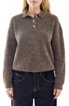 Bdg Urban Outfitters Rib Polo Sweater In Brown