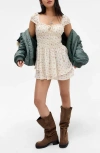 Bdg Urban Outfitters Ruby Floral Skirted Romper In Multi