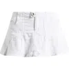 Bdg Urban Outfitters Ruby Linen Skort In White