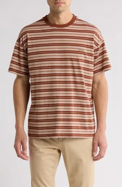 Bdg Urban Outfitters Sand Stripe Cotton T-shirt