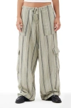 BDG URBAN OUTFITTERS STRIPE CARGO PANTS