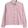 Bdg Urban Outfitters Stripe Cotton Button-up Shirt In Pink