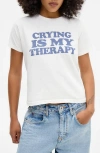 Bdg Urban Outfitters Therapy Cotton Graphic T-shirt In White