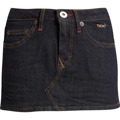 Bdg Urban Outfitters Ultra Denim Miniskirt In Blue