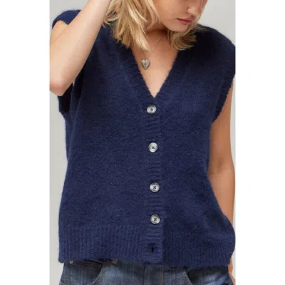 Bdg Urban Outfitters V-neck Sweater Vest In Blue