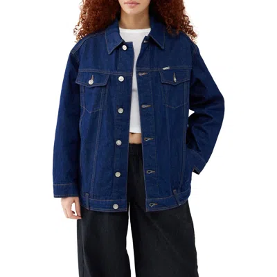 Bdg Urban Outfitters Western Denim Jacket In Rinse Denim