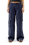 Bdg Urban Outfitters Y2k Cotton Cargo Pants In Blue