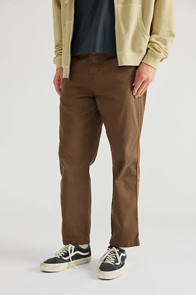 Bdg Straight Fit Utility Chino Pant In Cocoa, Men's At Urban Outfitters