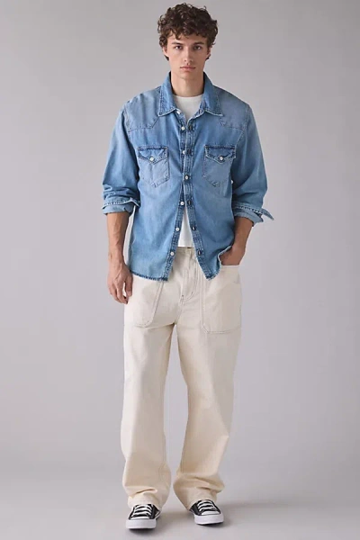 Bdg Utility Jean In Ivory, Men's At Urban Outfitters In White