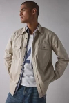 Bdg Utility Work Shirt Top In Taupe, Men's At Urban Outfitters In Brown