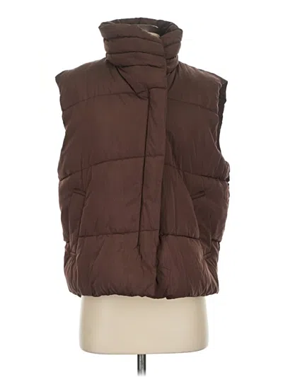 Pre-owned Bdg Vest In Brown