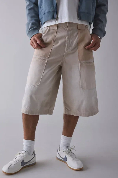 Bdg Vulcan Loose Utility Short In Taupe, Men's At Urban Outfitters