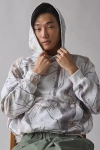 Bdg Woodland Camo Hoodie Sweatshirt In White Camo, Men's At Urban Outfitters In White