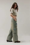 Bdg Y2k Wide-leg Pocket Jean In Light Blue, Women's At Urban Outfitters