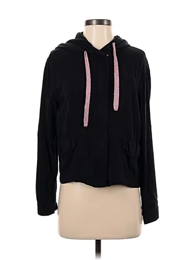 Pre-owned Bdg Zip Up Hoodie In Black