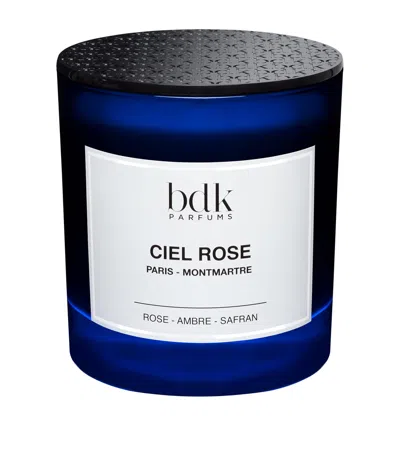 Bdk Parfums Ciel Rose Candle In Blue