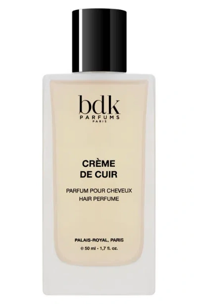 Bdk Parfums Crème De Cuir Hair Perfume In Transparent