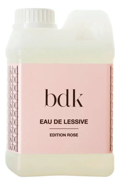 Bdk Parfums Eau De Lessive Edition Rose Laundry Detergent In Transparent