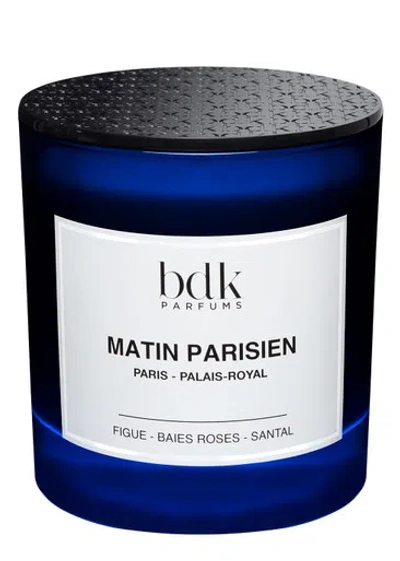 Bdk Parfums Matin Parisien Candle 250g In Blue