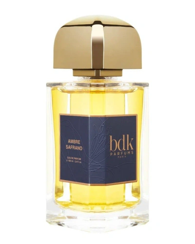 Bdk Parfums Paris Bdk Parfums Unisex 3.4oz Ambre Safrano Edp In Yellow