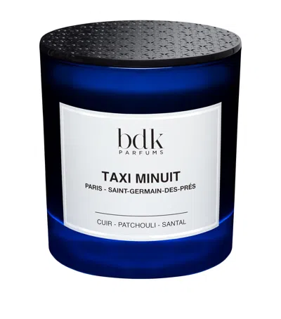 Bdk Parfums Taxi Minuit Candle In Blue