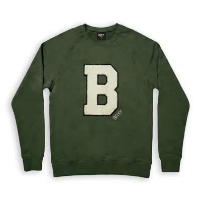 Bdxy Studio Green The Rigger B Sweater Olive