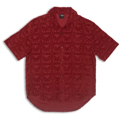 Bdxy Studio Men's Red The Cut Shirt Burgundy