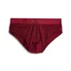 Bdxy Studio Men's Red The Unit Underwear Brief - Burgundy