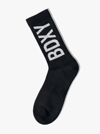 Bdxy Studio Men's "the Runner" Socks In Black