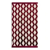 Bdxy Studio Neutrals / Red The Wrap Towel - Mirrorzag Burgundy
