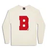Bdxy Studio White / Red The Rigger B Sweater - Sandstone