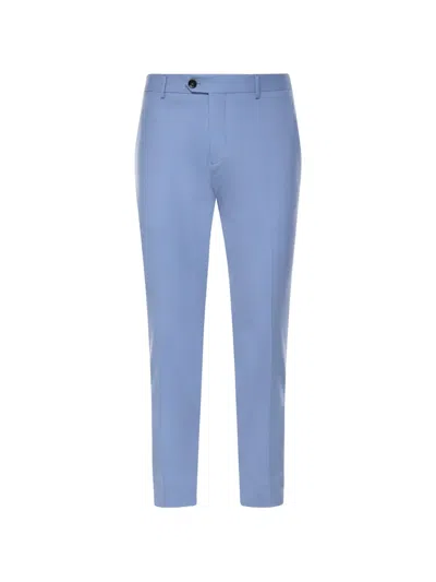 Be Able Alexander Buttonned Trousers In Blue