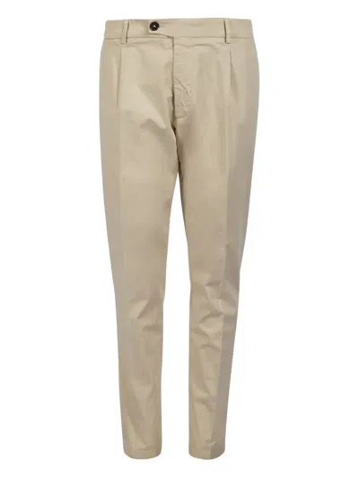 Be Able Belt Loops-detail Trousers In Neutral
