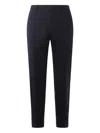 Be Able Tailored Wool-blend Gabardine Trousers In Blue