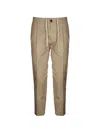 Be Able Button Drawstring Trousers In Nude
