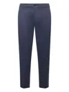 Be Able Button-up Trousers In Blue